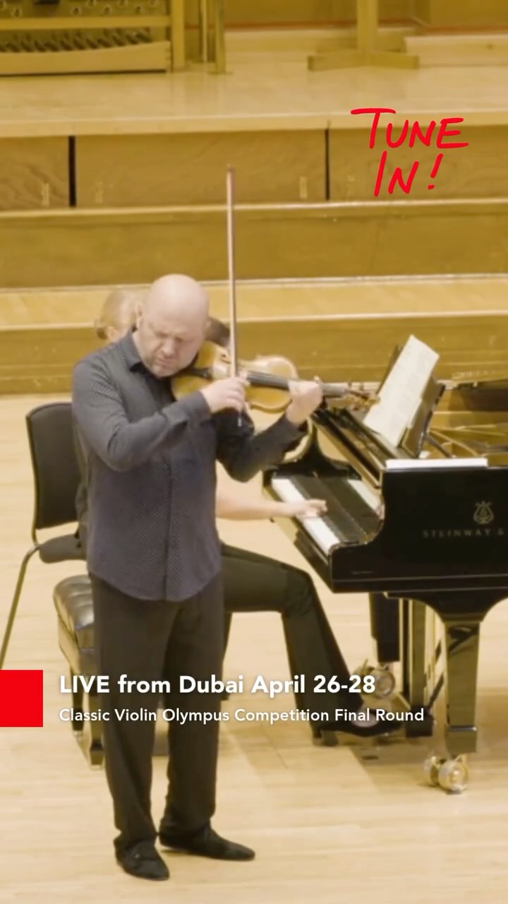Classic Violin Olympus Competition Finalist Boris Brovtsyn