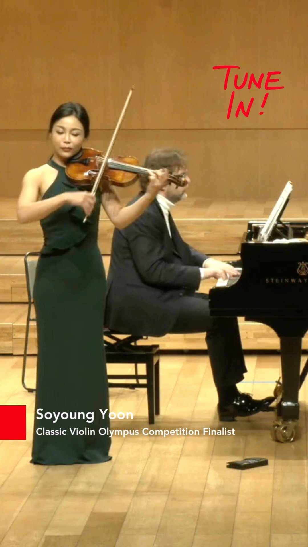 Classic Violin Olympus Competition Finalist Soyoung Yoon 