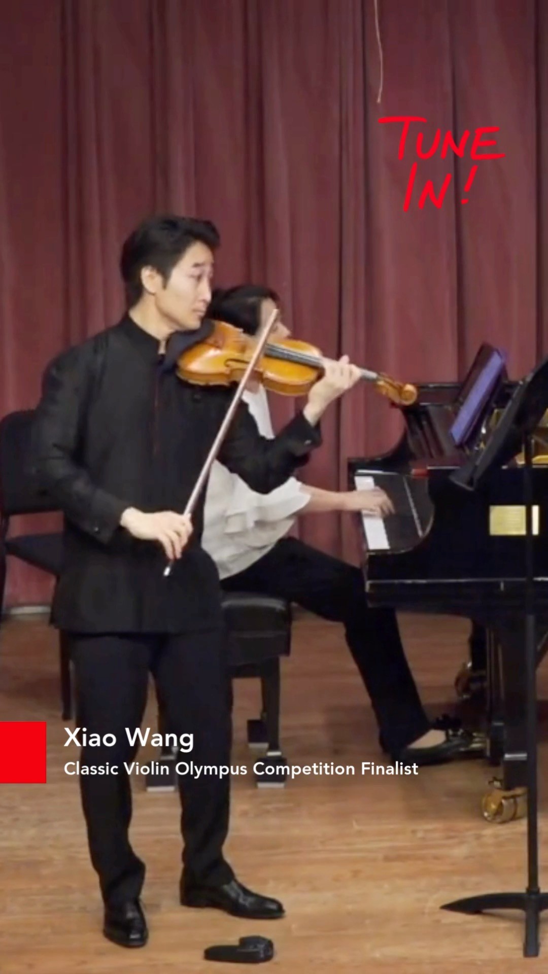 Classic Violin Olympus Competition Finalist Xiao Wang