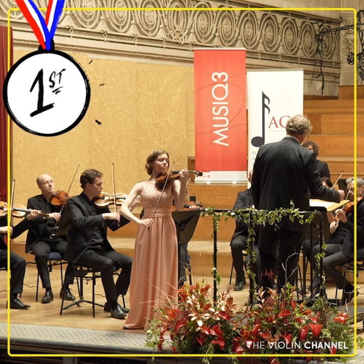 GRUMIAUX VIOLIN COMPETITION CATEGORY THREE 1ST PRIZE