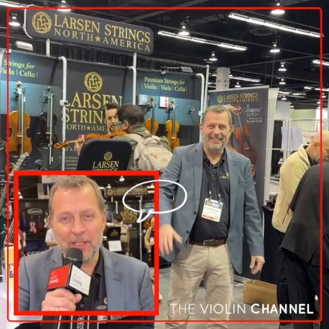 LIVE from the NAMM Show with Larsen Strings