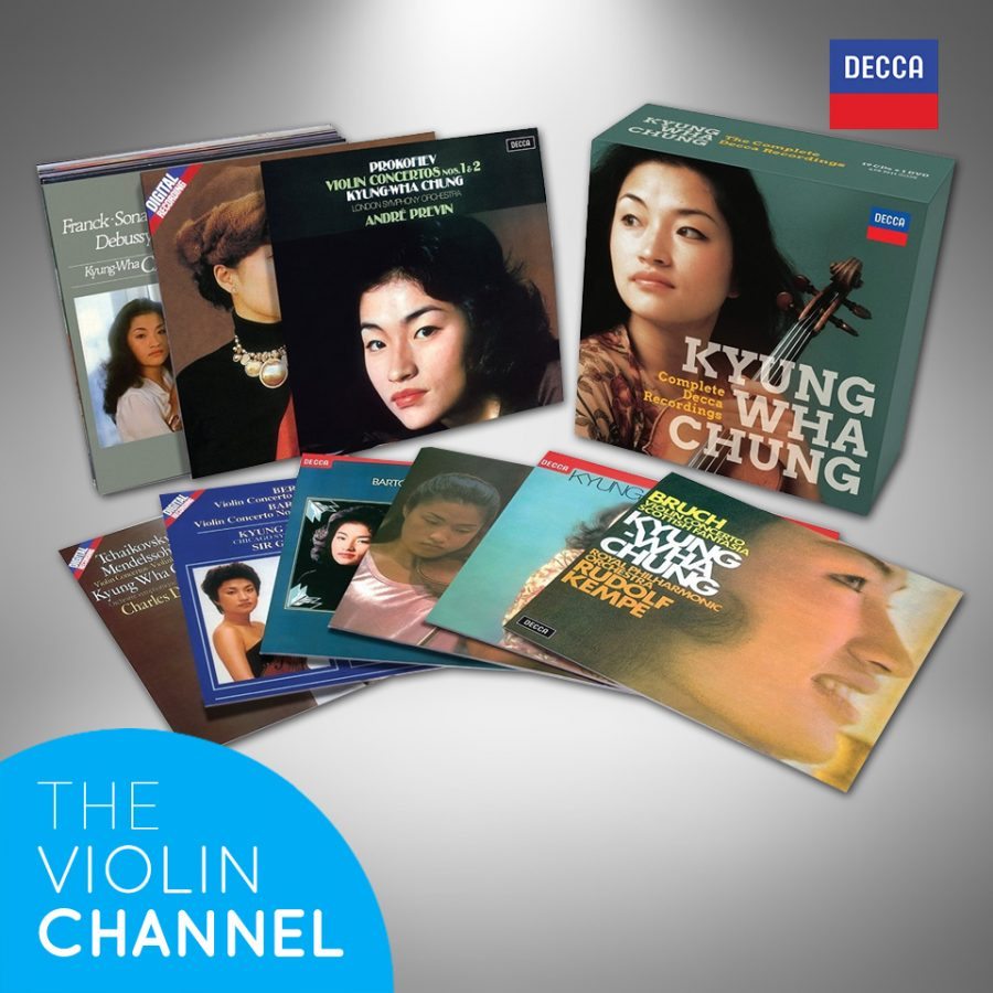 Kyung Wha Chung Complete Decca Recordings Box Set 