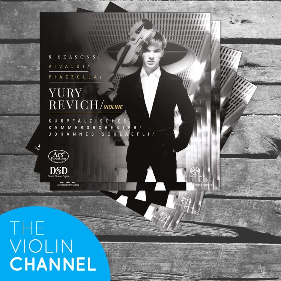 Yury Revich violin violinist 8 Seasons Vivaldi Piazzolla CD