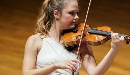 Alexandra Conunova Tchaikovsky Violin Competition Cover