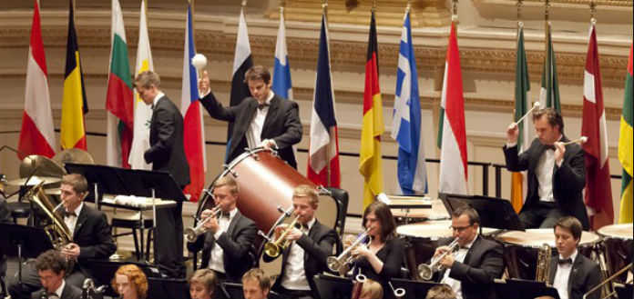 european youth orchestra close