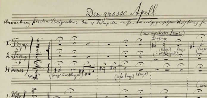 Mahler’s Original 2nd Symphony Score to Go Under the Hammer