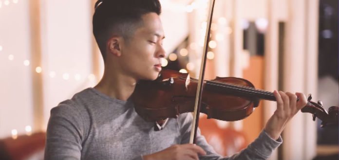 New To Youtube Pop Violinist Daniel Jang The Chainsmokers ‘all We Know Video 0831