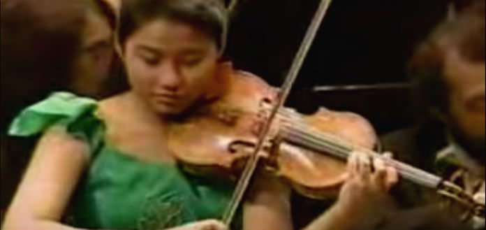THROWBACK THURSDAY | Sarah Chang Mendelssohn Violin Concerto, 1995, 14 Years Old