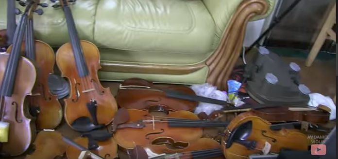 Violin Collection Trashed Cover