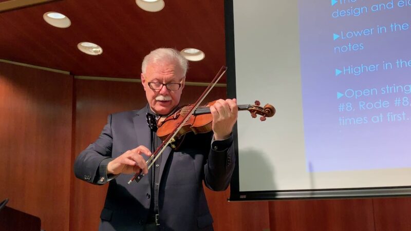 Violinist Kurt Sassmannshaus