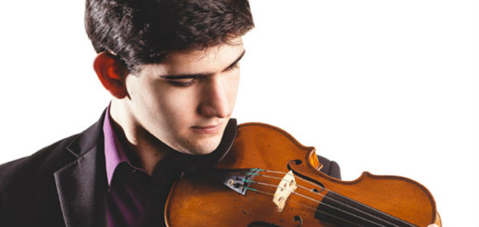 Cristian Grajner de Sa violinist cover