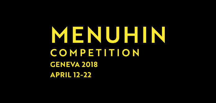 Menuhin Competition Geneva 2018 Cover