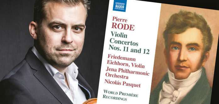 OUT NOW | Violinist Friedemann Eichhorn's New CD: 'Rode Violin Concertos Nos. 11 & 12' [LISTEN] - image attachment