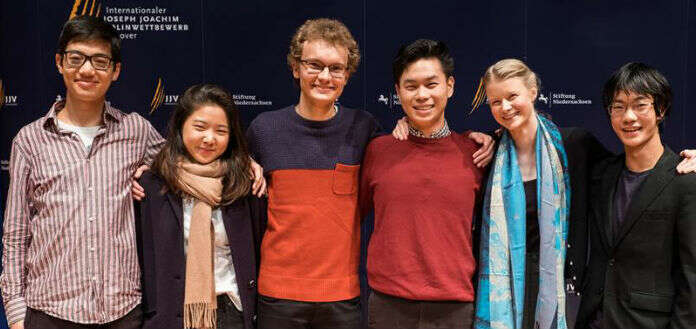Hannover International Violin Competiton Finalists Cover