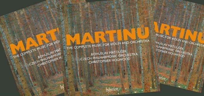 OUT NOW | Violinist Bohuslav Matoušek's New CD Set: 'Martinů - Complete Violin Works' [LISTEN] - image attachment