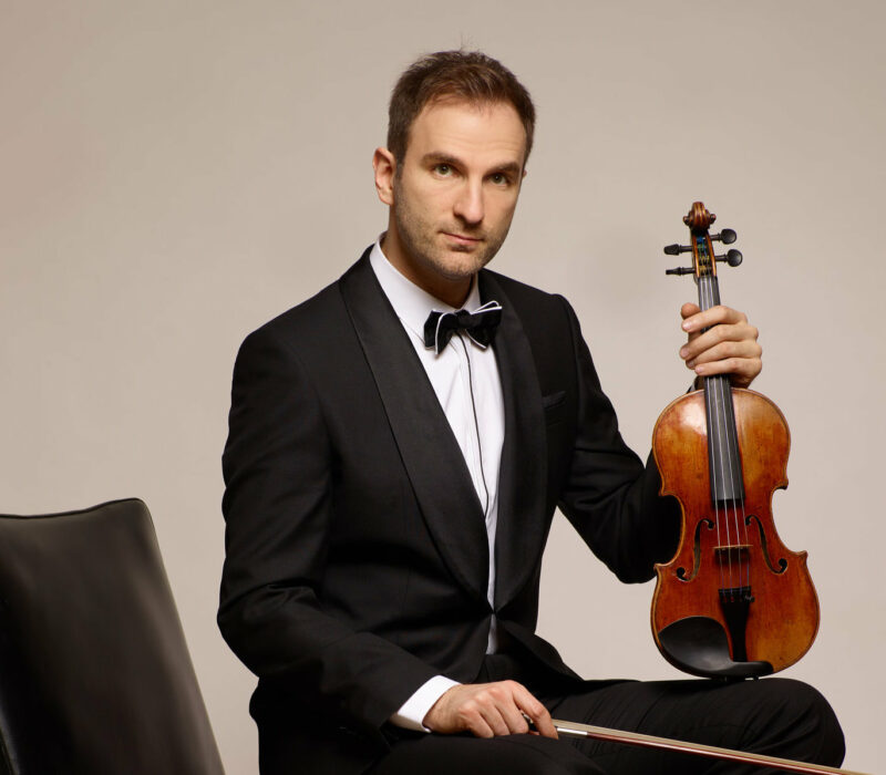 Violinist Stefan Milenkovich