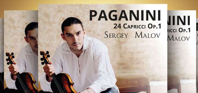 Sergey Malov 24 Paganini Caprices Cover 2