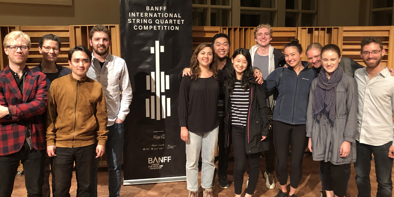 BREAKING | Finalists Announced at Canada's Banff International String Quartet Comp - image attachment