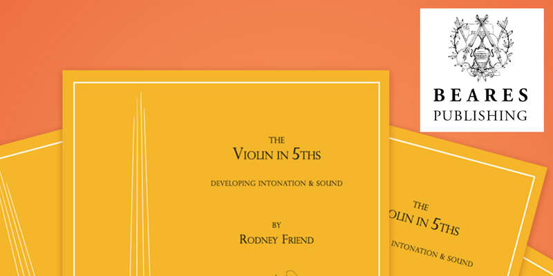 VC GIVEAWAY | Win of 1 of 5 Signed New Rodney Friend ‘Violin In 5ths’ Technique Books [ENTER] - image attachment