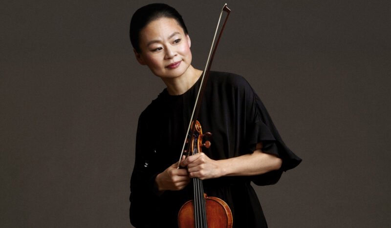 Midori with Violin