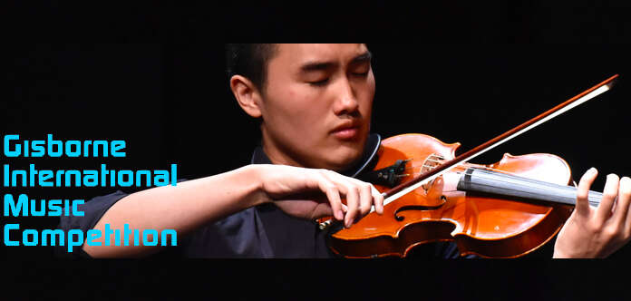 Opening Round Candidates Announced for New Zealand's Gisborne International Music Competition - image attachment