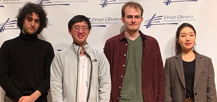 BREAKING | Finalists Announced at Elmar Oliveira International Violin Competition - image attachment