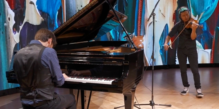 NEW TO YOUTUBE | VC Vanguard Concerts — Charles Yang & Peter Dugan Perform "Somewhere Over the Rainbow" - image attachment