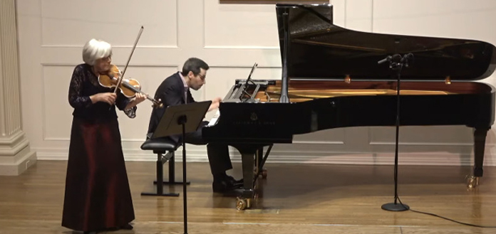 VC LIVE | Philadelphia Chamber Music Society Presents: Miriam Fried & Jonathan Biss - image attachment