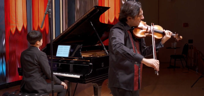NEW TO YOUTUBE | VC Vanguard Concerts — Philippe Quint & Jun Cho Perform Ravel's "Tzigane" - image attachment