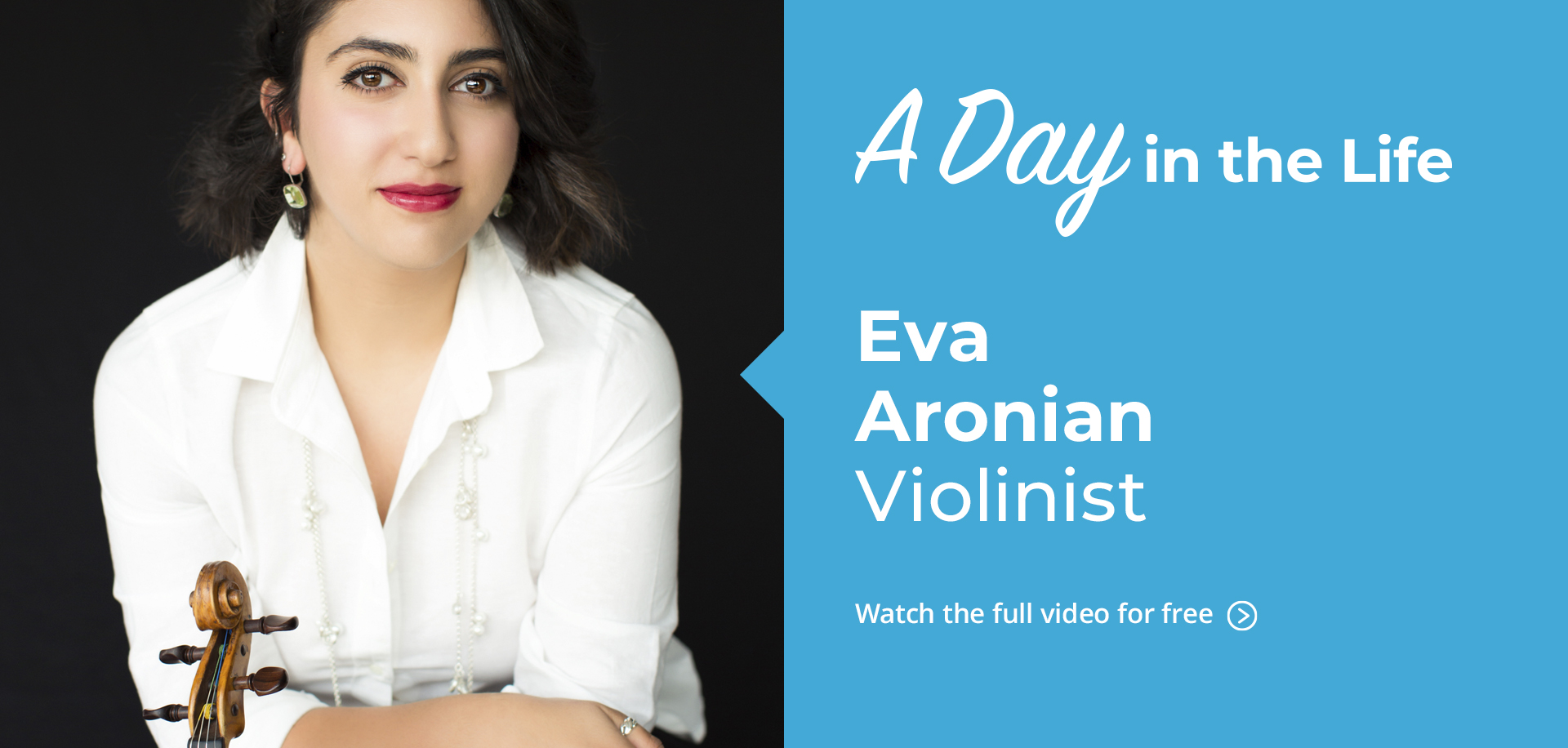 A DAY IN THE LIFE | Violinist Eva Aronian - image attachment