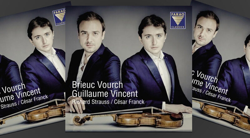 OUT NOW | Violinist Brieuc Vourch's New CD: "Richard Strauss, César Franck Violin Sonatas" - image attachment