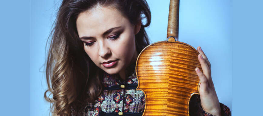 VC Artist Alexandra Conunova Reunited with her Guadagnini Violin - image attachment