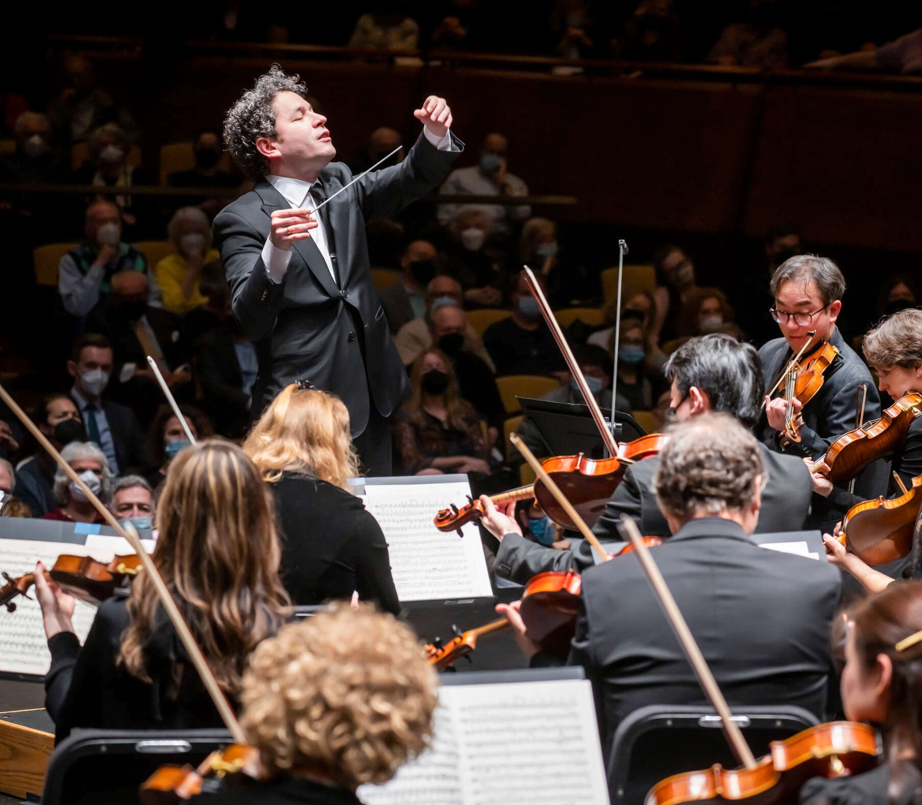 Gustavo Dudamel, Maria Valverde & Martin Dudamel Editorial Photo