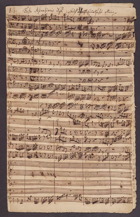 Bodleian Library At The University Of Oxford Acquires Rare J S Bach