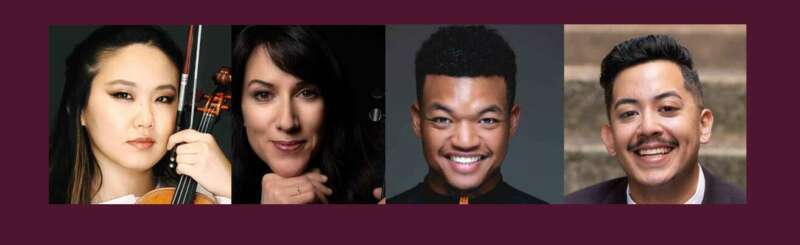Stella Chen, Ellen dePasquale, Randall Goosby, and Jonathan Villegas