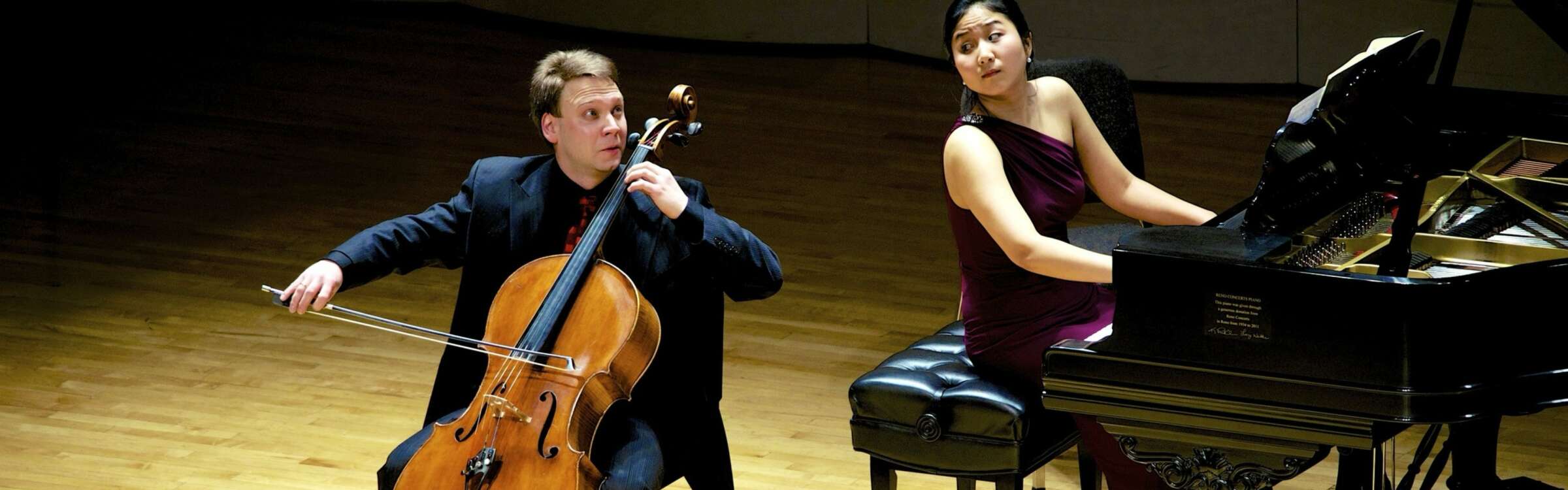 Dmitri Atapine and Hyeyeon Park